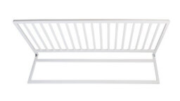 Safetots Extra Wide Extra Tall Wooden Bed Guard, White, 60Cm High X 140Cm Wide, Toddler Bedrail For Safety, Secure Child Bed Rail - thumbnail 4
