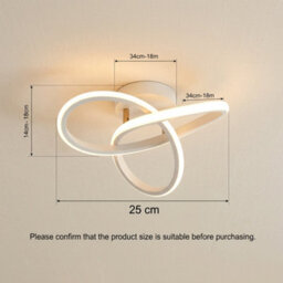 Led Ceiling Light Chandelier Dimmable Modern Pendant Lamp For Living Room Bedroom - thumbnail 2