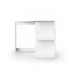 Alphason Dorel Home Chesil Office Writing Desk White - thumbnail 3