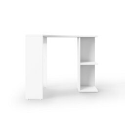 Alphason Dorel Home Chesil Office Writing Desk White - thumbnail 2