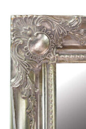 Mirroroutlet Hamilton Vintage Silver Antique Design Wide Wall Mirror 137 X 107Cm - thumbnail 4