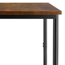 Tectake Bedside Table Yonkers - Industrial Style, With 2 Shelves, 38.5 X 30 X 51.5 Cm - Industrial Wood Dark, Rustic - thumbnail 6