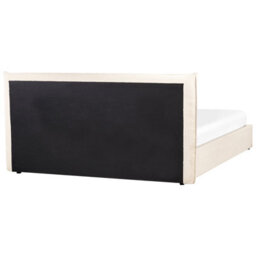 Beliani Ottoman Bed Boucle Lavaur 180 X 200 Cm (Eu Super King) Beige - thumbnail 6