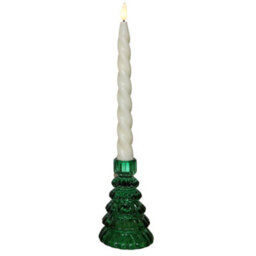 Large Christmas Tree Candle Holder - Festive Fir Green - thumbnail 1