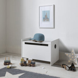 Nöa & Nani Noa & Nani Toy Box Storage Organiser In Classic White Ida - thumbnail 2
