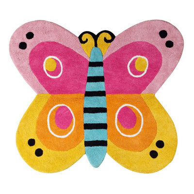 Orsina Premier Kids Kids Butterfly Rug - image 1
