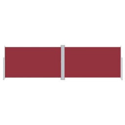 Walplus Retractable Side Awning Garden Sun Shade Canopy Gazebo For Back Door, Porch, Patio Red 180X600 Cm - thumbnail 2
