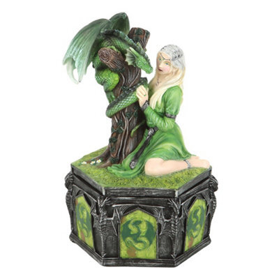 Anne Stokes Dragon Friendship Summer Decorative Box Multicoloured (One Size) - image 1