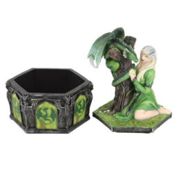 Anne Stokes Dragon Friendship Summer Decorative Box Multicoloured (One Size) - thumbnail 4