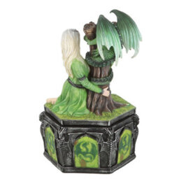 Anne Stokes Dragon Friendship Summer Decorative Box Multicoloured (One Size) - thumbnail 2