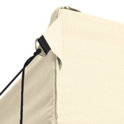 Walplus Professional Folding Party Tent Garden Gazebo Canopy With 4 Sidewalls 3X4 M Steel Cream - thumbnail 5