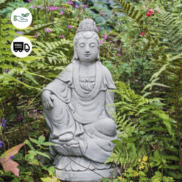 Traditional Kuan Yin (Guan Yin) Buddha Statue - thumbnail 3