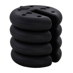 Outsunny Set Of 4 Canopy Tent Weight Sand Fillable Strong Plastic - thumbnail 7