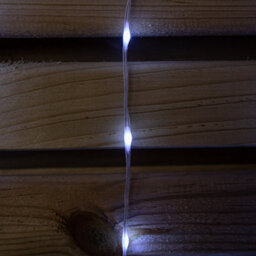 Samuel Alexander 1.2 X 1.2M Light Up Christmas Heart Curtain Lights With 229 Cool White Leds - thumbnail 7