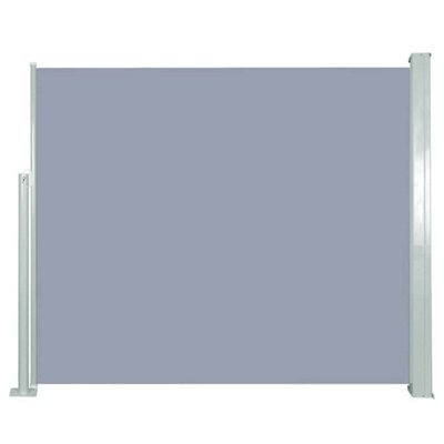 Walplus Retractable Side Awning Garden Sun Shade Canopy Gazebo For Back Door, Porch, Patio 120 X 300 Cm Grey - image 1