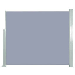 Walplus Retractable Side Awning Garden Sun Shade Canopy Gazebo For Back Door, Porch, Patio 120 X 300 Cm Grey - thumbnail 1