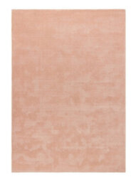 Pink Plain Rug, Viscose Wool Rug, Easy To Clean Rug, Handmade Modern Rug For Living Room, & Dining Room-200Cm X 300Cm - thumbnail 4