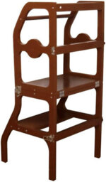Hygrad Built to Survive Kids Wooden Table And Bench Plus Kitchen Step Stool Learning Tower Safety Rail - thumbnail 2