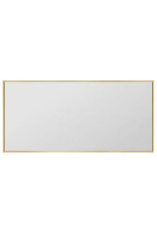 "Mirroroutlet Artus Full Length Gold Aluminium Edged Leaner Wall Leaner Mirror 68"" X 33"" (174Cm X 85Cm)" - thumbnail 5
