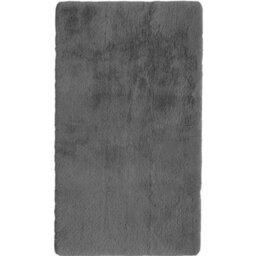 The Rugs Luxury Soft Feel Faux Fur In Grey - thumbnail 3