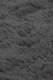 The Rugs Luxury Soft Feel Faux Fur In Grey - thumbnail 5