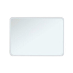 Thehotsale Frameless Rounded Corner Wall Mount Wall-Mounted Mirror Without Punching Bathroom Mirror 40Cm(W) X 60Cm(H) - thumbnail 5