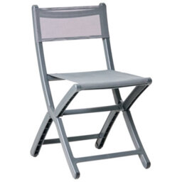 Wyld And Coco Dining Chairs Set Of 4 Dark Grey Folding Stackable Armless Plastic Indoor Outdoor. - thumbnail 4