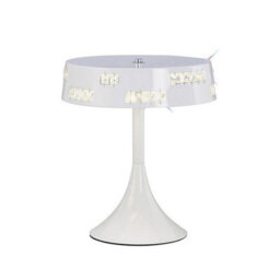 Luminosa Lighting Luminosa Phoenix Table Lamp 18 X 0.5W Led 4000K White/crystal - thumbnail 1