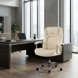 227Kg Leather Office Chair Adjustable Big & Tall Executive Chair - thumbnail 3