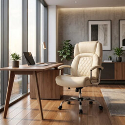 227Kg Leather Office Chair Adjustable Big & Tall Executive Chair - thumbnail 6