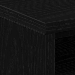Berkfield Industrial Bedside Cabinet Black Oak 40X30X40 Cm Engineered Wood - thumbnail 8
