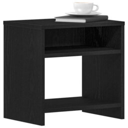 Berkfield Industrial Bedside Cabinet Black Oak 40X30X40 Cm Engineered Wood - thumbnail 4