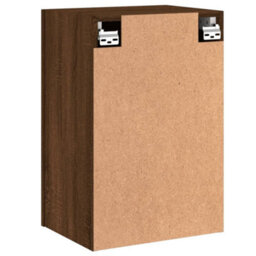 Berkfield Tv Wall Cabinets 2 Pcs Brown Oak 40.5X30X60 Cm Engineered Wood - thumbnail 9