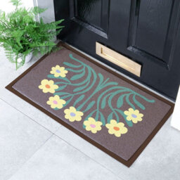 Artsy Doormats Elizabeth Olwen Yellow Flowers Indoor/outdoor Doormat (70X40Cm) - thumbnail 1