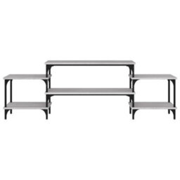 Walplus Tv Cabinet Grey Sonoma 157X35X52 Cm Engineered Wood - thumbnail 5