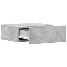 Vidaxl Floating Nightstands 2 Pcs Concrete Grey 40X30X15 Cm Engineered Wood - thumbnail 6