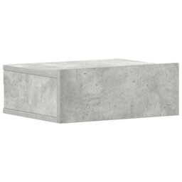 Vidaxl Floating Nightstands 2 Pcs Concrete Grey 40X30X15 Cm Engineered Wood - thumbnail 5
