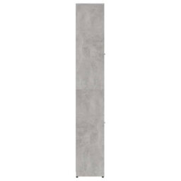 Berkfield Bathroom Cabinet Concrete Grey 30X30X183.5 Cm Engineered Wood - thumbnail 7
