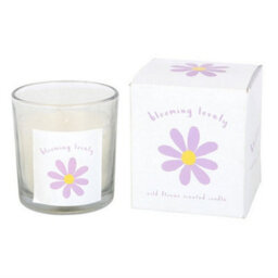 Something Different Blooming Lovely Wildflower Daisy Scented Candle White/yellow/purple (One Size) - thumbnail 2
