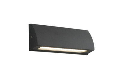 Luminosa Lighting Luminosa Shelby Outdoor Led Down Light Anthracite, Ip54 240Lm 4000K 17X6X3.2Cm - image 1