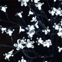 Spot On Dealz 1.8M Cherry Blossom Tree Outdoor Christmas Decorations 352 White Led Tree Lights With Metal Flat Base Garden Ornaments - thumbnail 6