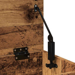 Berkfield Shoe Bench Old Wood 60X30X45 Cm Engineered Wood - thumbnail 8