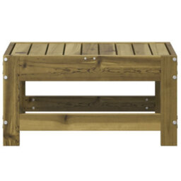 Berkfield Garden Footstool 62X30X32 Cm Impregnated Wood Pine - thumbnail 4