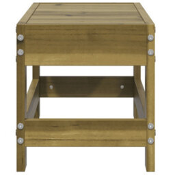 Berkfield Garden Footstool 62X30X32 Cm Impregnated Wood Pine - thumbnail 5