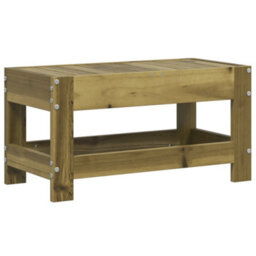 Berkfield Garden Footstool 62X30X32 Cm Impregnated Wood Pine - thumbnail 6