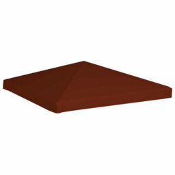 Walplus Gazebo Top Cover 310 Gm 3X3 M Terracota - thumbnail 2