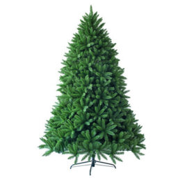 Costway 5Ft Premium Pvc Hinged Christmas Tree Artificial Christmas Tree Metal Stand