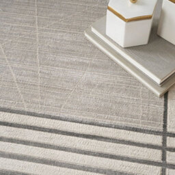Rug Desire Dsr01 Grey Silver Bordered For Livingroom, Bedroom, Dinning Room,polyester - 119Cm X 180Cm (3.9 Ft. X 5.9 Ft.) - thumbnail 6