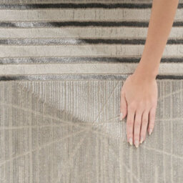 Rug Desire Dsr01 Grey Silver Bordered For Livingroom, Bedroom, Dinning Room,polyester - 119Cm X 180Cm (3.9 Ft. X 5.9 Ft.) - thumbnail 4