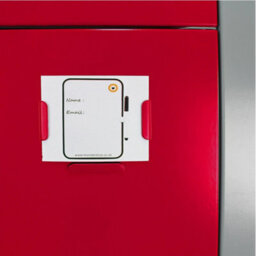 Metal Lockers 3 Doors Steel Flatpack Storage Lockable Gym School Red - thumbnail 5